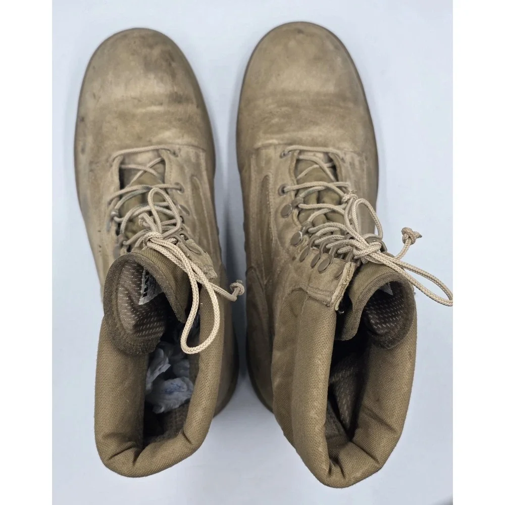 Bates Military Hot Weather Combat Boots Mens 13N Tan Desert Tactical Army